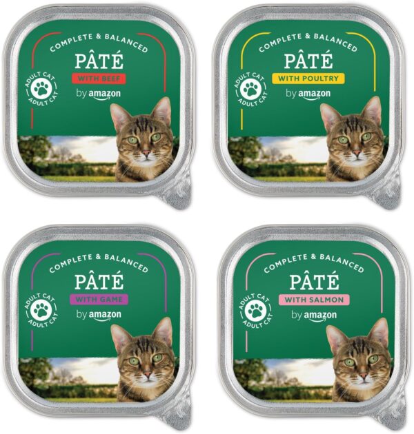Amazon Brand - Lifelong Cat Food, Paté Mixed, 100g, Pack of 32